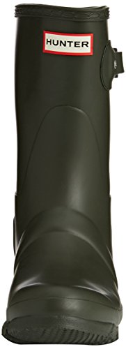 Hunter Original Short - Botas para mujeres, color verde (dark olive), talla 35/36 EU (3 UK)