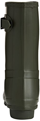 Hunter Original Short - Botas para mujeres, color verde (dark olive), talla 38 EU
