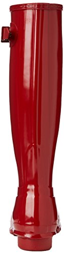 Hunter tall Gloss W23616 - Botas altas para mujer, Rojo, 35.5
