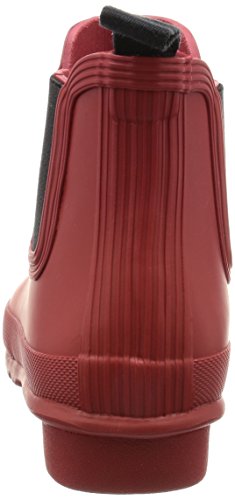 Hunter W Org Chelsea Rma, Botas de Agua para Mujer, Rojo (Military Red), 37 EU