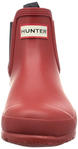 Hunter W Org Chelsea Rma, Botas de Agua para Mujer, Rojo (Military Red), 37 EU