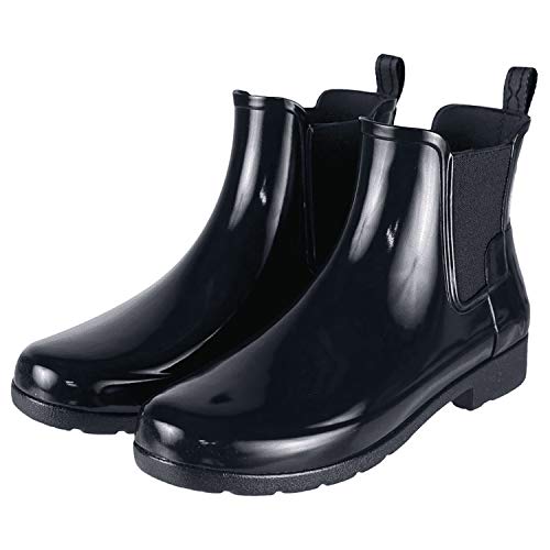 Hunter W Org Refined Chelsea - Botas de agua para mujer, color, talla 42 EU