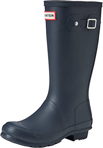 HunterHunter Original Wellies - Botas Unisex, para niños, color Azul, talla 31 EU