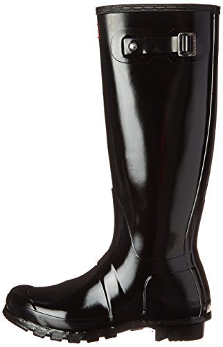 Hunters Original Tall Gloss WFT1000, Botas altas Mujer, Negro (Black), 40/41 EU