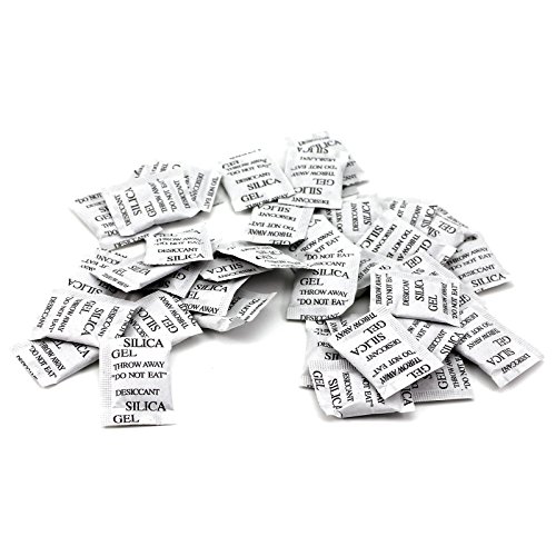 HuntGold 50pcs/paquete Gel de sílice bolsas secas déshydratant prueba de la humedad agente de secado