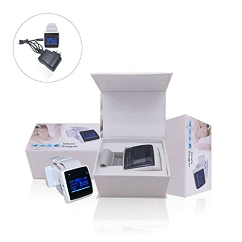 HUWAI-F Ronquidos Soluciones, Smart Snore Stopper, Dispositivos Anti Rronquidos, Antirronquidos Pulsera Reloj Ayuda para Dormir, Alivia Apnea del Sueño, per Man and Woman