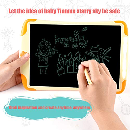 HXXXIN Tablero de Graffiti electrónico de 10 Pulgadas con función de Bloqueo de Pantalla, una Herramienta sin Papel Reutilizable, Adecuada para niños Adultos en el hogar/Escuela