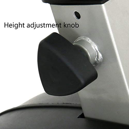 HYJBGGH Bicicletas estáticas y de Spinning Bicicleta De Eiercicio En Casa,Bicicleta Elíptica 2 En 1,Bicicleta Estática con Asiento,monitoreo Digital,Resistencia Ajustable,Placas Antideslizantes