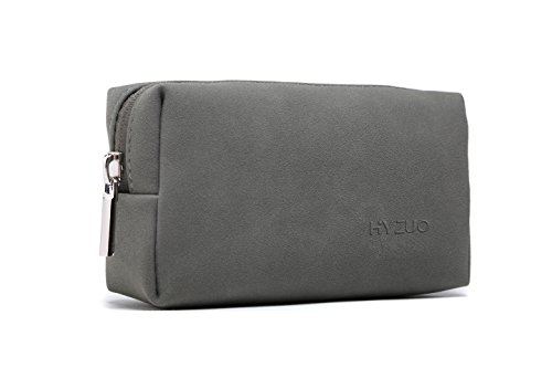 HYZUO Accesorio Portátil Bolsa de Almacenamiento para el Cargador del Ordenador Portátil Mouse Cables SSD HDD, Gris Oscuro