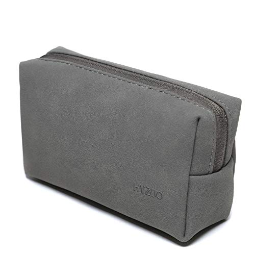 HYZUO Accesorio Portátil Bolsa de Almacenamiento para el Cargador del Ordenador Portátil Mouse Cables SSD HDD, Gris Oscuro