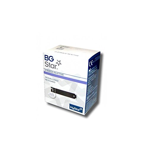 Ibgstar Mystar 25 Tiras Reactivos per il Control de Glucemia