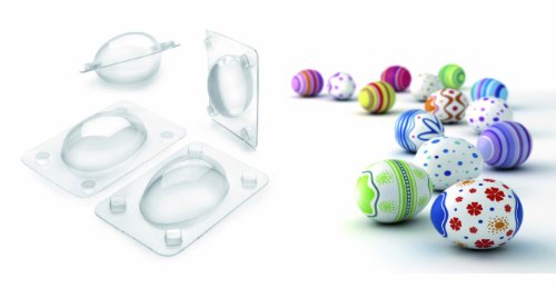 IBILI 791800 - Set 3 Moldes Huevo De Pascua