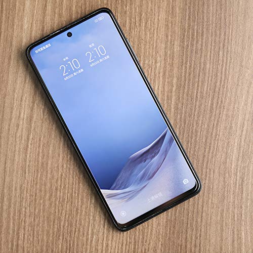 Ibywind Protector de Pantalla para POCO X3 NFC [2 Piezas],con Protector de Lente de Cámara,Atrás Pegatina Protectora Fibra de Carbono,Incluyendo Kit de instalación fácil