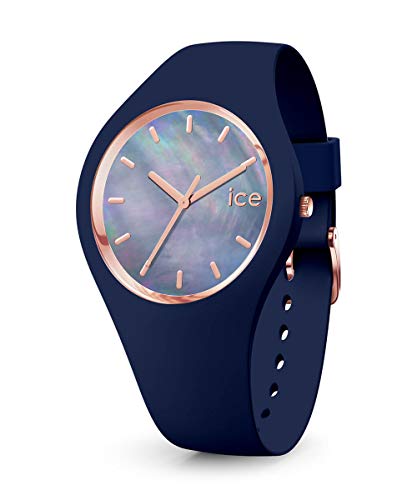 Ice-Watch ICE pearl Twilight - Reloj azul para Mujer con Correa de silicona, 016940 (Small)