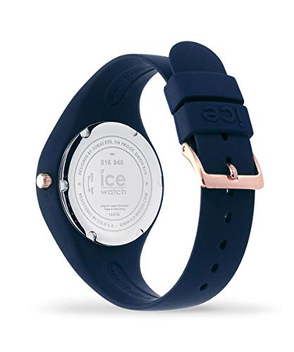 Ice-Watch ICE pearl Twilight - Reloj azul para Mujer con Correa de silicona, 016940 (Small)
