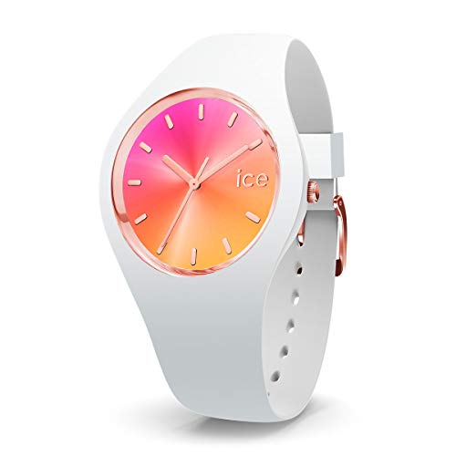 Ice-Watch - ICE sunset California - Reloj bianco para Mujer con Correa de silicona - 015750 (Medium)