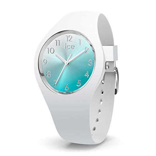 Ice-Watch - ICE sunset Turquoise - Reloj bianco para Mujer con Correa de silicona - 015745 (Small)