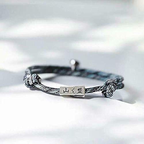 Icepeach - Juego de 2 pulseras magnéticas para parejas