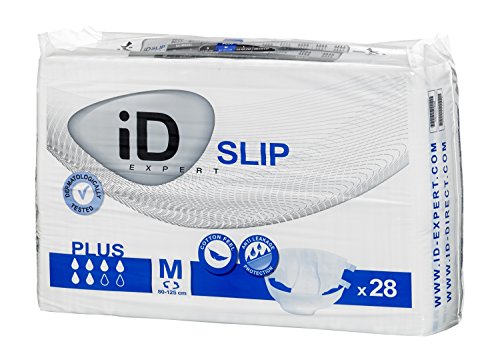 ID Expert Slip incontinencia desechables Plus – tamaño mediano (80 – 125 cm)