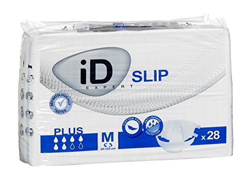 ID Expert Slip incontinencia desechables Plus – tamaño mediano (80 – 125 cm)