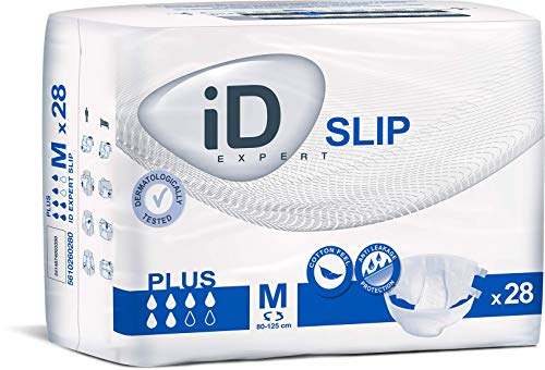 ID Expert Slip incontinencia desechables Plus – tamaño mediano (80 – 125 cm)