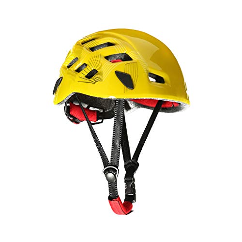 Idyandyan Protector de Ciclo al Aire Libre del Casco de la Roca Escalada Escalada Espeleología Kayak árbol Rappel Rescate Casco de Color al Azar