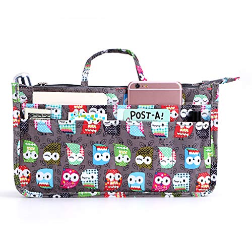IGNPION - Organizador de bolso  Multicolor búho
