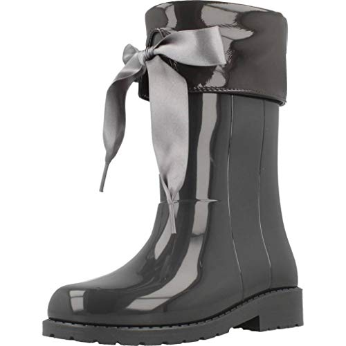 Igor - Bota de Agua Campera en Charol Gris (27)