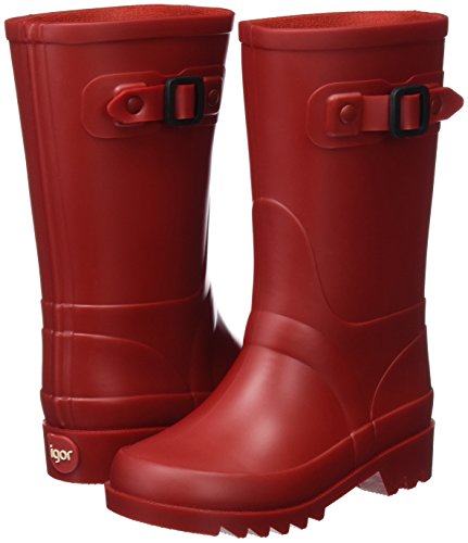 Igor Piter, Botas de Agua Unisex niños, Rojo (Red), 27 EU