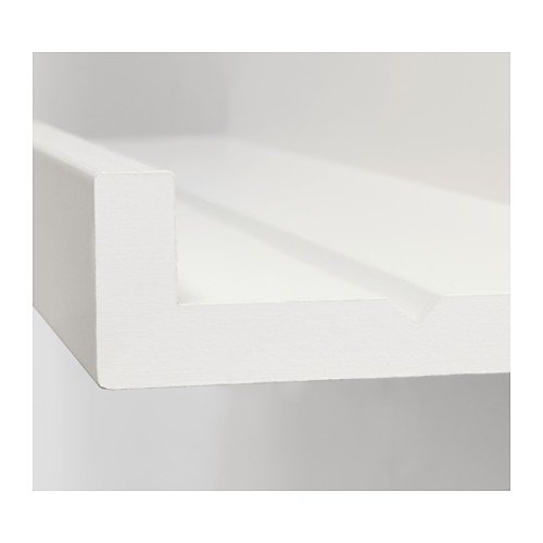 Ikea Estante para Cuadros, Lámina, Blanco, 55x12x7 cm