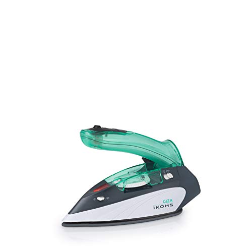 IKOHS Giza - Plancha de Vapor compacta de Viaje (Blanco)