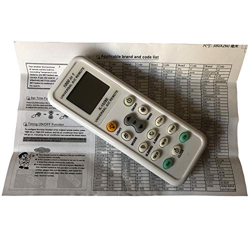 iLovely Control Remoto Universal para Acondicionador de Aire Acondicionado - Mando Universal Aire Acondicionado