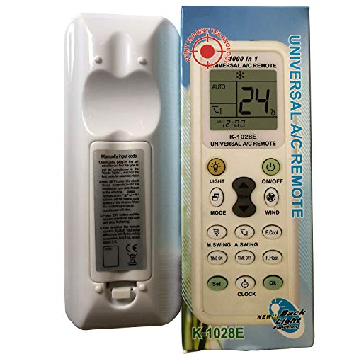 iLovely Control Remoto Universal para Acondicionador de Aire Acondicionado - Mando Universal Aire Acondicionado