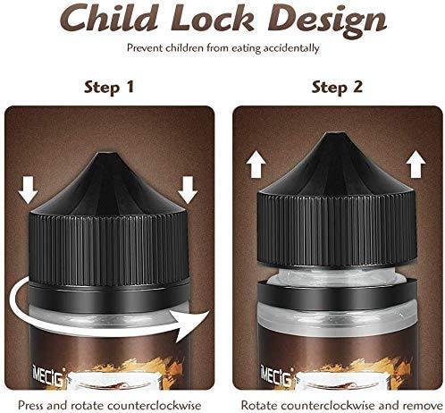 IMECIG E Líquido Cola Liquido Vaper Para Cigarros electronicos 70/30 E Liquid Cigarrillo Electronico Juice Vaper Premium Sabores Vapeador E Cig Vaper Pen E Juice100ml 0mg Nicotina