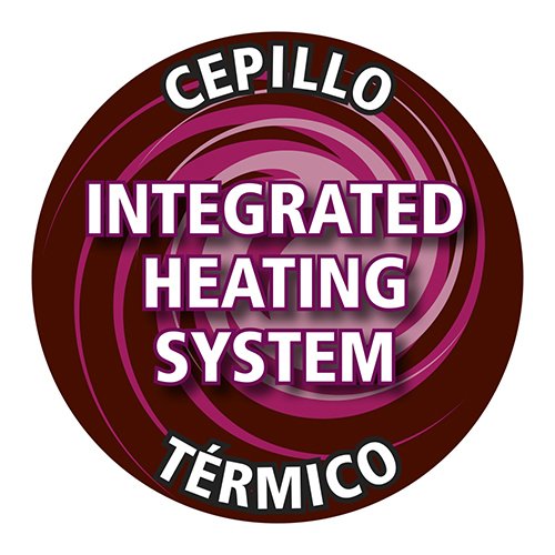 Imetec Bellissima F8302 - Cepillo térmico moldeado, aluminio, normal, 38 mm