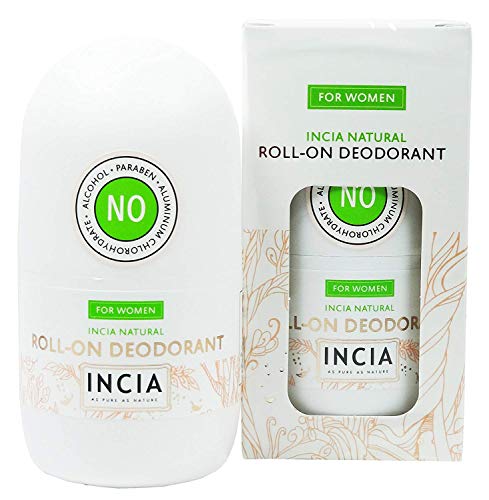 INCIA Natural Roll-On Deodorant For Women 50ml