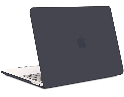 iNeseon Funda MacBook Pro 13 Pulgadas (Versión 2020) con Touch Bar, Ultra Delgado Carcasa Protector Case Cover para Modelo A2251 A2289, Negro