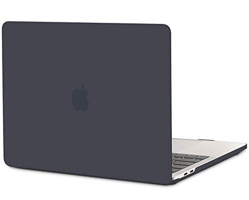 iNeseon Funda MacBook Pro 13 Pulgadas (Versión 2020) con Touch Bar, Ultra Delgado Carcasa Protector Case Cover para Modelo A2251 A2289, Negro