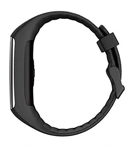 INF Correa para la muñeca Polar A360 A370, Pulsera para Reloj Deportivo Polar A360 A370, diseño de Reloj Premium, Reloj de diseño Deportivo, Correa para la muñeca A360 A370 - Negro