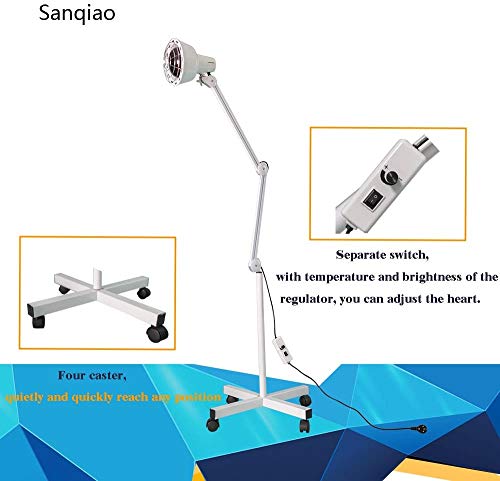 Infrared Heating Floor Lamp Lámpara de Calor infrarrojo para el Alivio del Dolor, Cuello Espalda Artritis de la articulación de Medicina de la lámpara de calefacción, Tocado