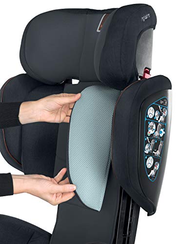 Inglesina AV97L0GRY - Silla de auto con respaldo integrado para niños de 3 a 12 años, color gris