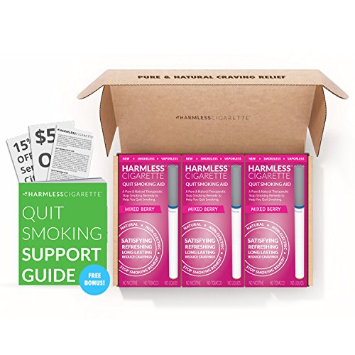 Inhalador de oxígeno para dejar de fumar con filtro de aire turbo, remedio natural, cigarrillo falso libre de humo para reducir los antojos y superar la necesidad de humo