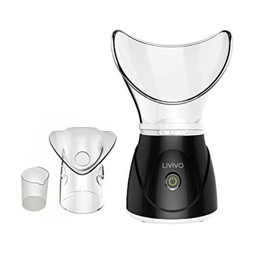 Inhalador de spa facial y sauna digital profesional – Ayuda a abrir los poros y eliminar la suciedad, las bacterias y los residuos de maquillaje