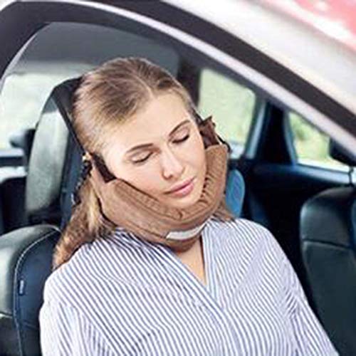 Inicio Almohada de Viaje Soporte de Espuma de Memoria Cuello Cabeza Envoltura de La Barbilla Avión Siesta Colgante Almohada para Dormir para Oficina