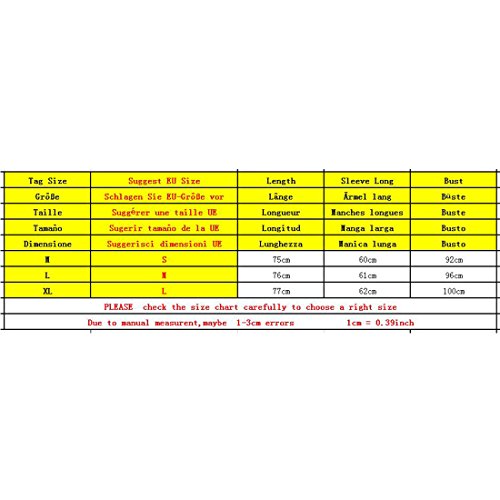 Inlefen Body elástico para Mujer Body de Manga Larga para Mujer Mono Leotardo Bodycon Jumpsuit