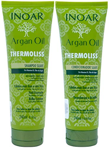 Inoar Thermoliss Champú Alisado de Queratina para Todo Tipo de Cabello - 240 gramos