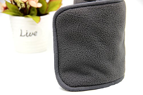 Insertos de microfibra de bambú para adultos Pañales de tela para cuidado de la incontinencia, 4 capas lavables reutilizables grandes absorbentes (6 piezas)