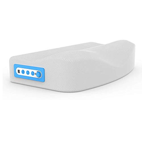 INSN Almohada De Contorno Cervical Inteligente con Memoria Anti Ronquidos, para El Dolor De Cuello, Funda Extraíble Hipoalergénica Transpirable Y Lavable