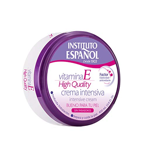 INSTITUTO ESPAÑOL crema corporal intensiva vitamina E tarro 400 ml