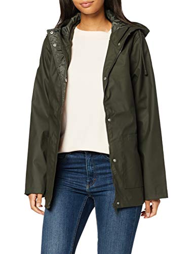 INTERVAL Jk-ferguspka Abrigos de Mujer, Verde (Green), 36 (Talla del Fabricante: X-Small)